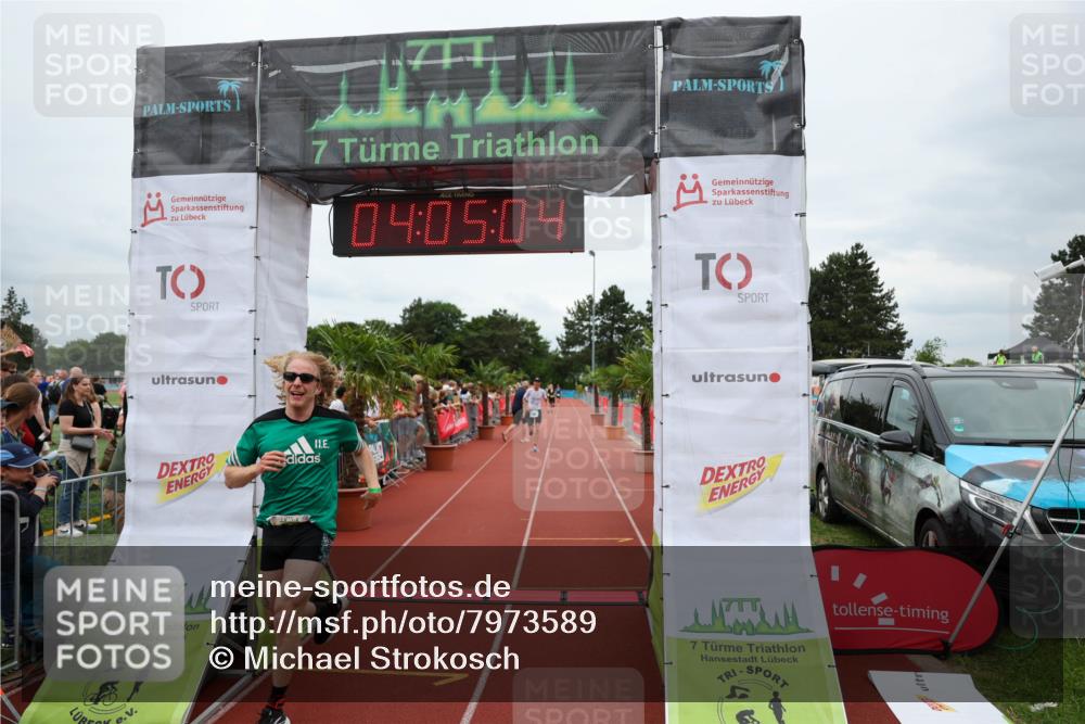 15.06.2025 - 7 Türme Triathlon Michael Strokosch http://msf.ph/oto/7973589 15.06.2025 14:05:04 Ziel 439, 465, 1024 meine-sportfotos.de