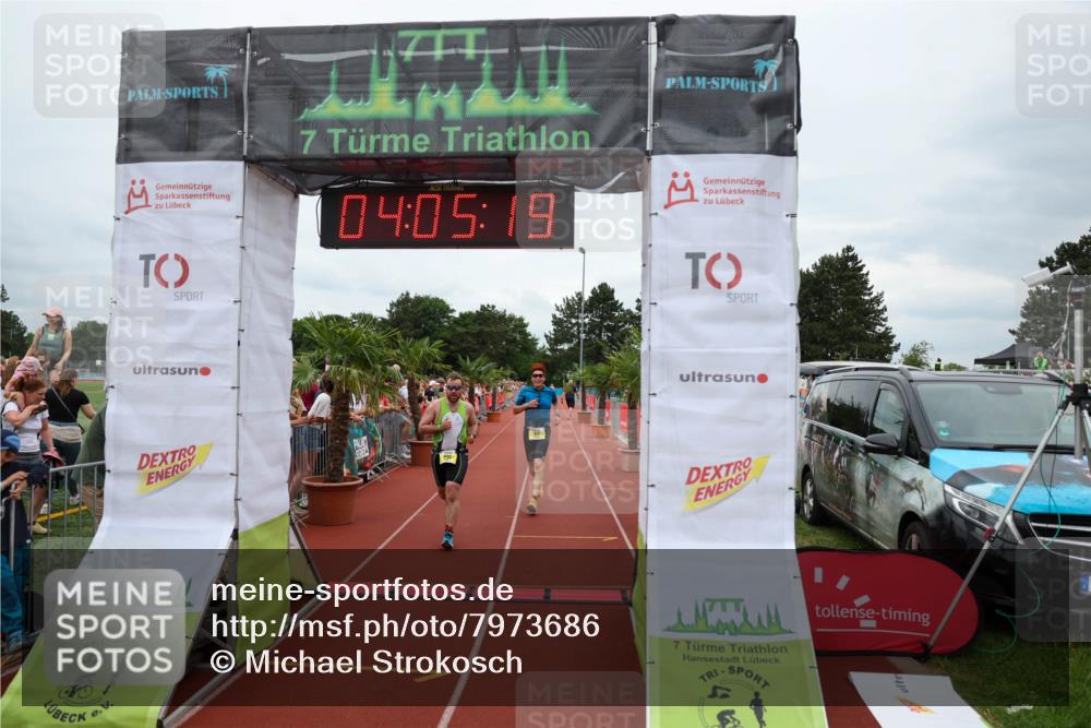 15.06.2025 - 7 Türme Triathlon Michael Strokosch http://msf.ph/oto/7973686 15.06.2025 14:05:19 Ziel 846, 974, 1097 meine-sportfotos.de