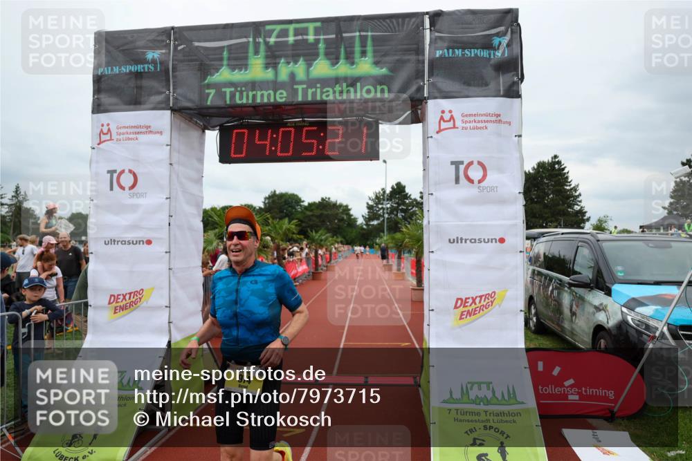 15.06.2025 - 7 Türme Triathlon Michael Strokosch http://msf.ph/oto/7973715 15.06.2025 14:05:21 Ziel 846, 974, 1097 meine-sportfotos.de