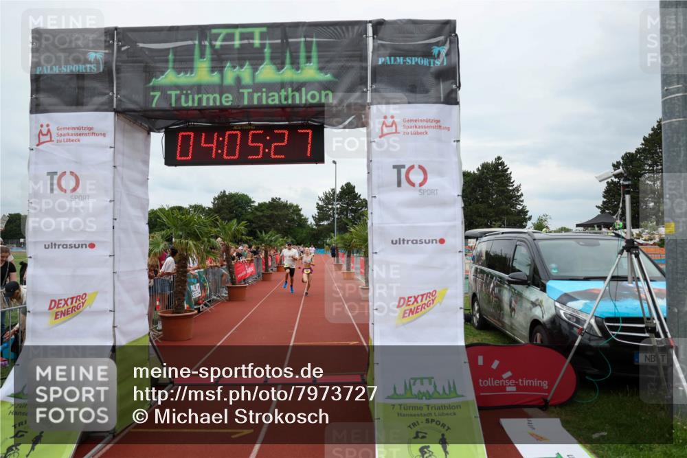 15.06.2025 - 7 Türme Triathlon Michael Strokosch http://msf.ph/oto/7973727 15.06.2025 14:05:27 Ziel 757, 846, 974, 1144 meine-sportfotos.de