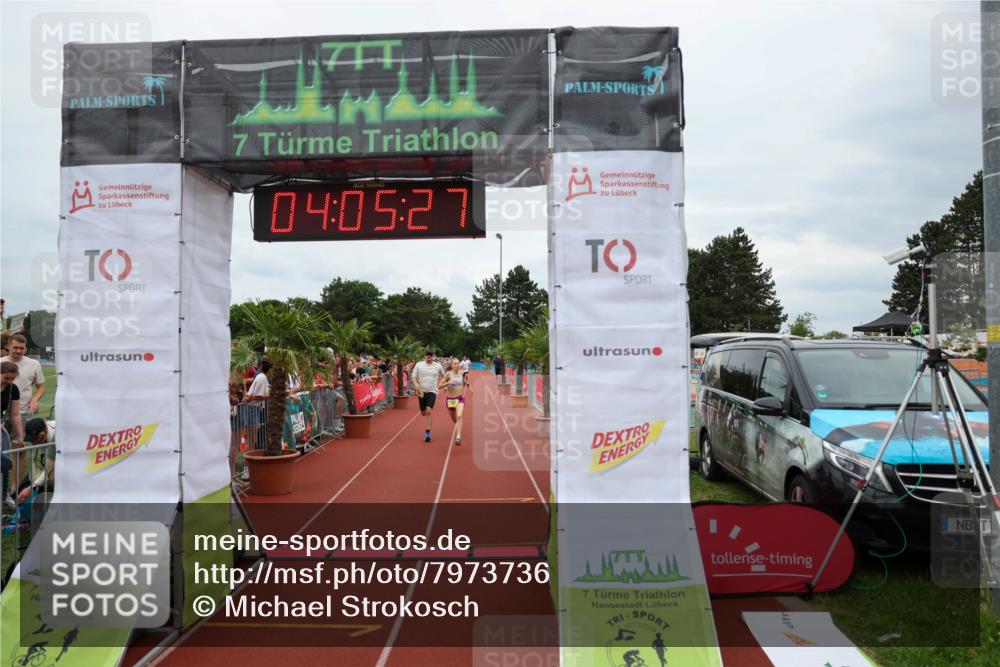 15.06.2025 - 7 Türme Triathlon Michael Strokosch http://msf.ph/oto/7973736 15.06.2025 14:05:27 Ziel 757, 846, 974, 1144 meine-sportfotos.de