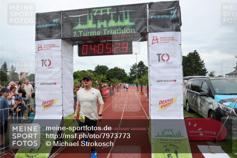 15.06.2025 - 7 Türme Triathlon Michael Strokosch http://msf.ph/oto/7973773 15.06.2025 14:05:29 Ziel 757, 1144 meine-sportfotos.de
