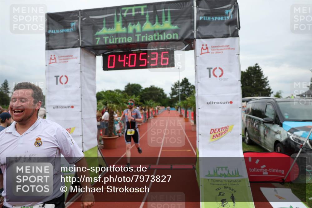 15.06.2025 - 7 Türme Triathlon Michael Strokosch http://msf.ph/oto/7973827 15.06.2025 14:05:35 Ziel 757, 926, 1139, 1144 meine-sportfotos.de