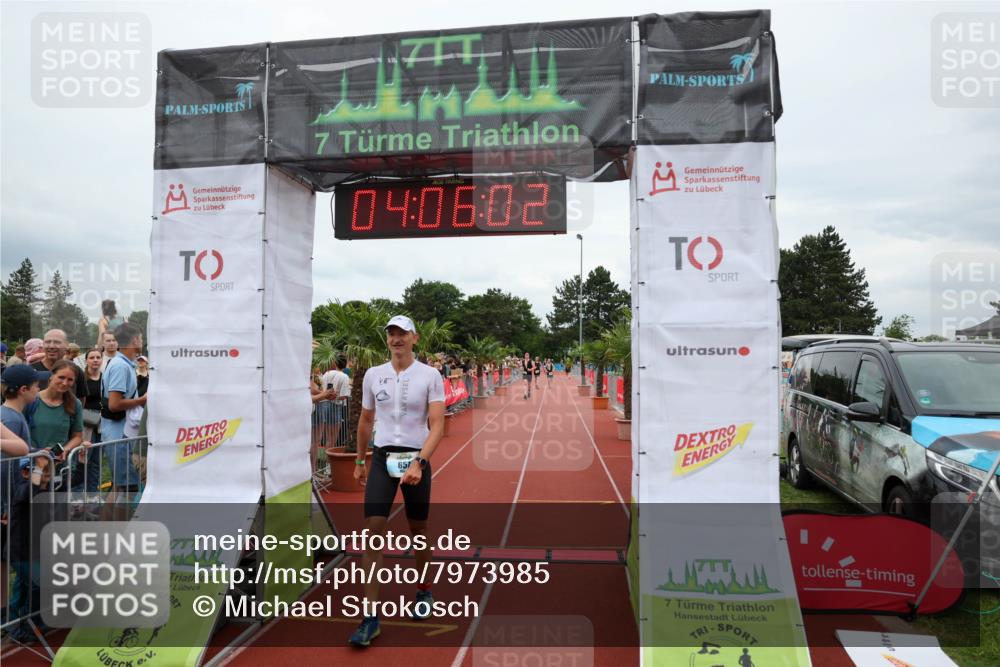 15.06.2025 - 7 Türme Triathlon Michael Strokosch http://msf.ph/oto/7973985 15.06.2025 14:06:02 Ziel 599, 633, 657 meine-sportfotos.de