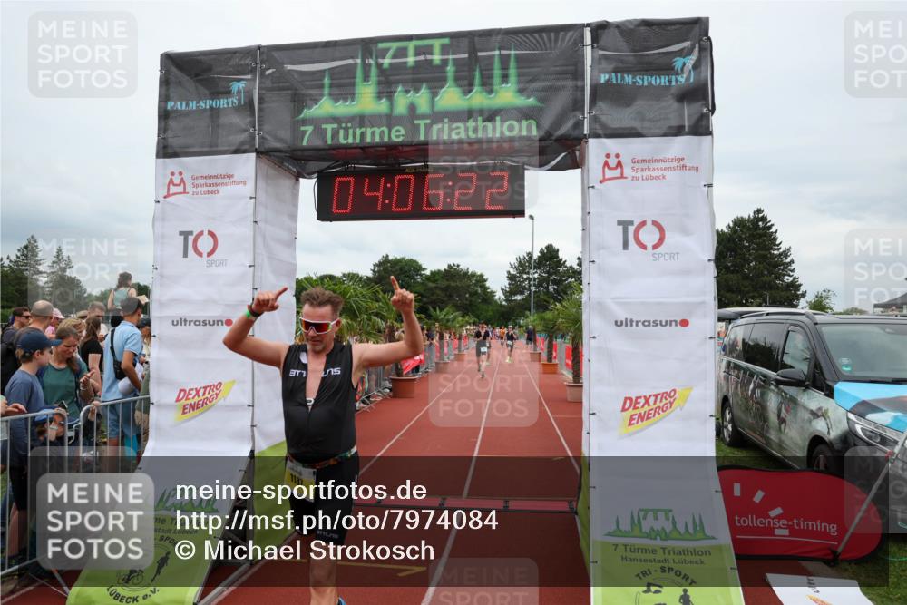 15.06.2025 - 7 Türme Triathlon Michael Strokosch http://msf.ph/oto/7974084 15.06.2025 14:06:22 Ziel 196, 370, 989, 1187 meine-sportfotos.de