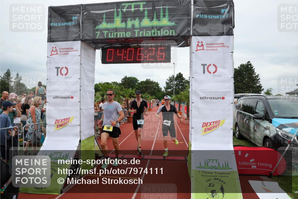 15.06.2025 - 7 Türme Triathlon Michael Strokosch http://msf.ph/oto/7974111 15.06.2025 14:06:25 Ziel 196, 370, 989, 1187 meine-sportfotos.de