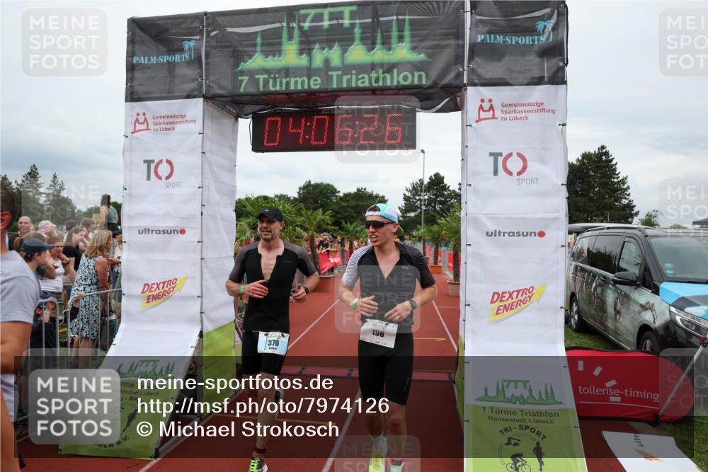 15.06.2025 - 7 Türme Triathlon Michael Strokosch http://msf.ph/oto/7974126 15.06.2025 14:06:26 Ziel 196, 370, 989, 1130, 1187 meine-sportfotos.de