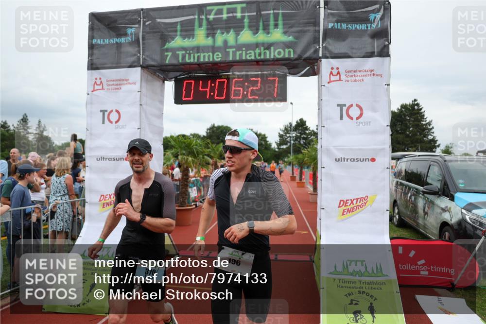 15.06.2025 - 7 Türme Triathlon Michael Strokosch http://msf.ph/oto/7974133 15.06.2025 14:06:27 Ziel 196, 370, 989, 1130, 1187 meine-sportfotos.de