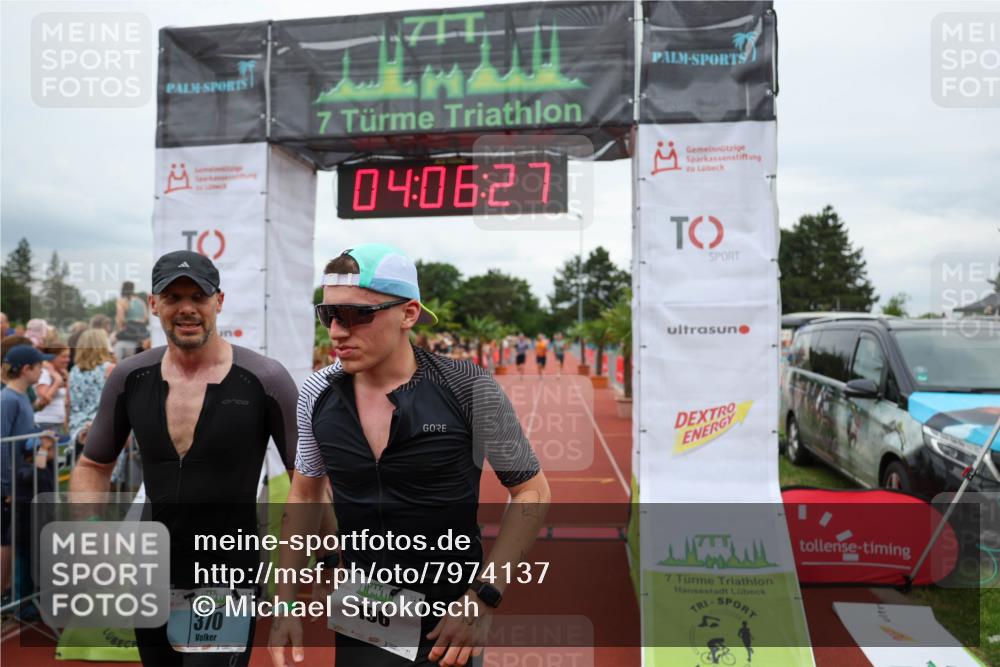 15.06.2025 - 7 Türme Triathlon Michael Strokosch http://msf.ph/oto/7974137 15.06.2025 14:06:27 Ziel 196, 370, 989, 1130, 1187 meine-sportfotos.de