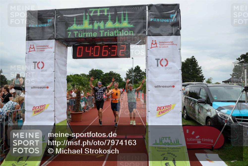15.06.2025 - 7 Türme Triathlon Michael Strokosch http://msf.ph/oto/7974163 15.06.2025 14:06:32 Ziel 196, 370, 989, 1130 meine-sportfotos.de