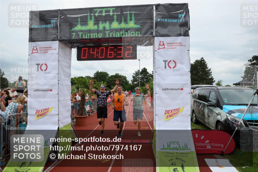 15.06.2025 - 7 Türme Triathlon Michael Strokosch http://msf.ph/oto/7974167 15.06.2025 14:06:32 Ziel 196, 370, 989, 1130 meine-sportfotos.de