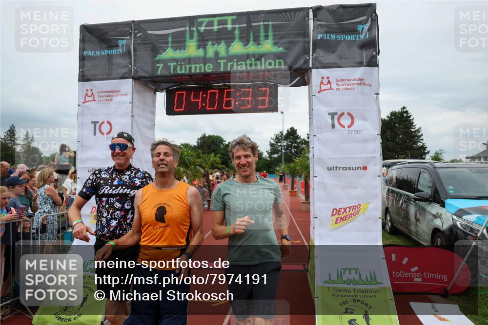 15.06.2025 - 7 Türme Triathlon Michael Strokosch http://msf.ph/oto/7974191 15.06.2025 14:06:33 Ziel 196, 370, 989, 1130 meine-sportfotos.de