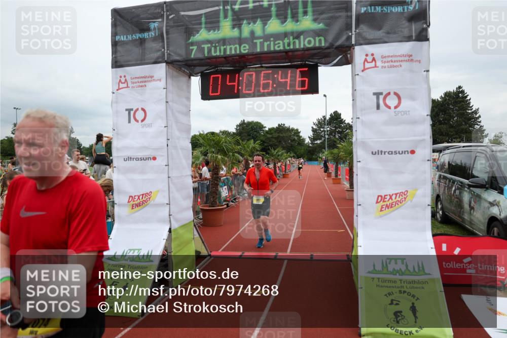 15.06.2025 - 7 Türme Triathlon Michael Strokosch http://msf.ph/oto/7974268 15.06.2025 14:06:46 Ziel 311, 807, 928, 1074 meine-sportfotos.de