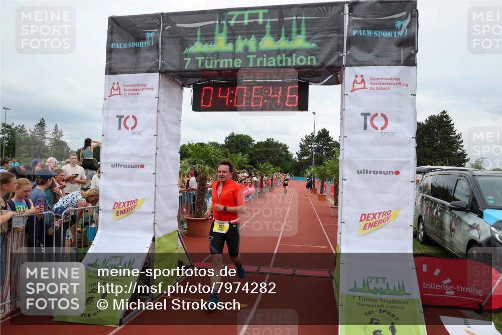 15.06.2025 - 7 Türme Triathlon Michael Strokosch http://msf.ph/oto/7974282 15.06.2025 14:06:46 Ziel 311, 807, 928, 1074 meine-sportfotos.de