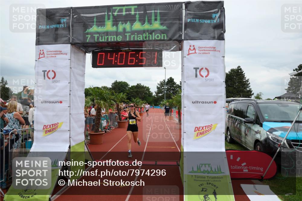 15.06.2025 - 7 Türme Triathlon Michael Strokosch http://msf.ph/oto/7974296 15.06.2025 14:06:51 Ziel 807, 928, 1074 meine-sportfotos.de