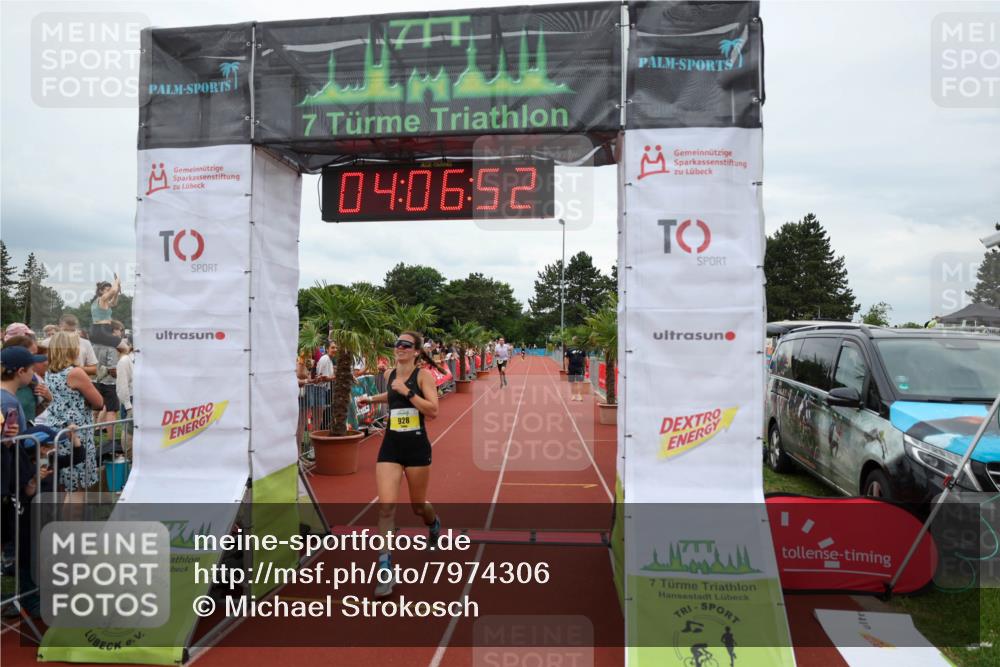 15.06.2025 - 7 Türme Triathlon Michael Strokosch http://msf.ph/oto/7974306 15.06.2025 14:06:52 Ziel 807, 832, 928 meine-sportfotos.de