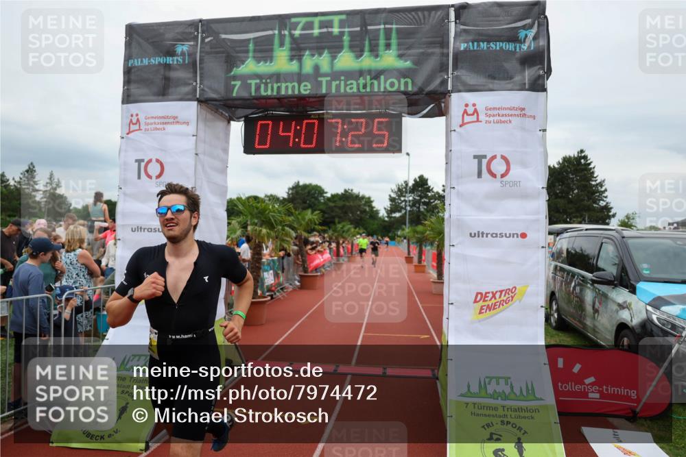 15.06.2025 - 7 Türme Triathlon Michael Strokosch http://msf.ph/oto/7974472 15.06.2025 14:07:25 Ziel 667, 1063 meine-sportfotos.de