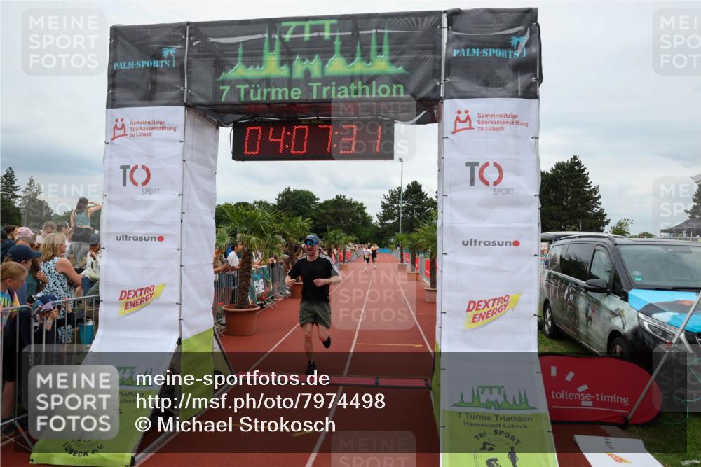15.06.2025 - 7 Türme Triathlon Michael Strokosch http://msf.ph/oto/7974498 15.06.2025 14:07:30 Ziel 667, 884, 1063 meine-sportfotos.de