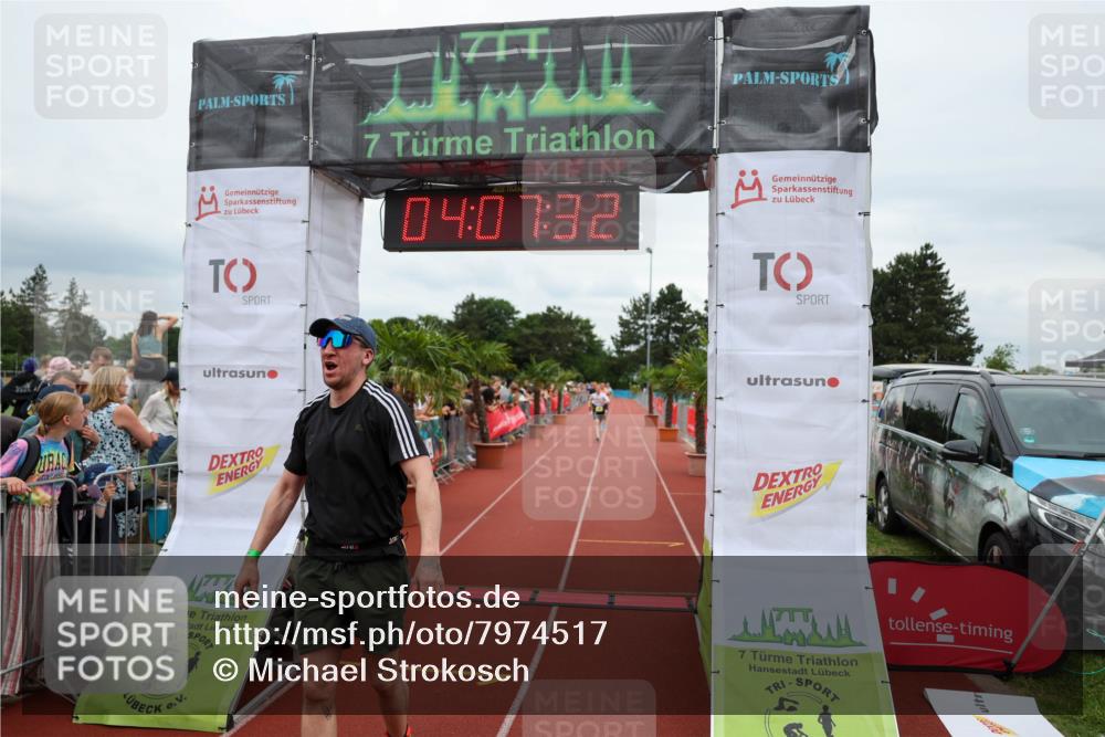 15.06.2025 - 7 Türme Triathlon Michael Strokosch http://msf.ph/oto/7974517 15.06.2025 14:07:32 Ziel 667, 884, 1063, 1091, 1197 meine-sportfotos.de