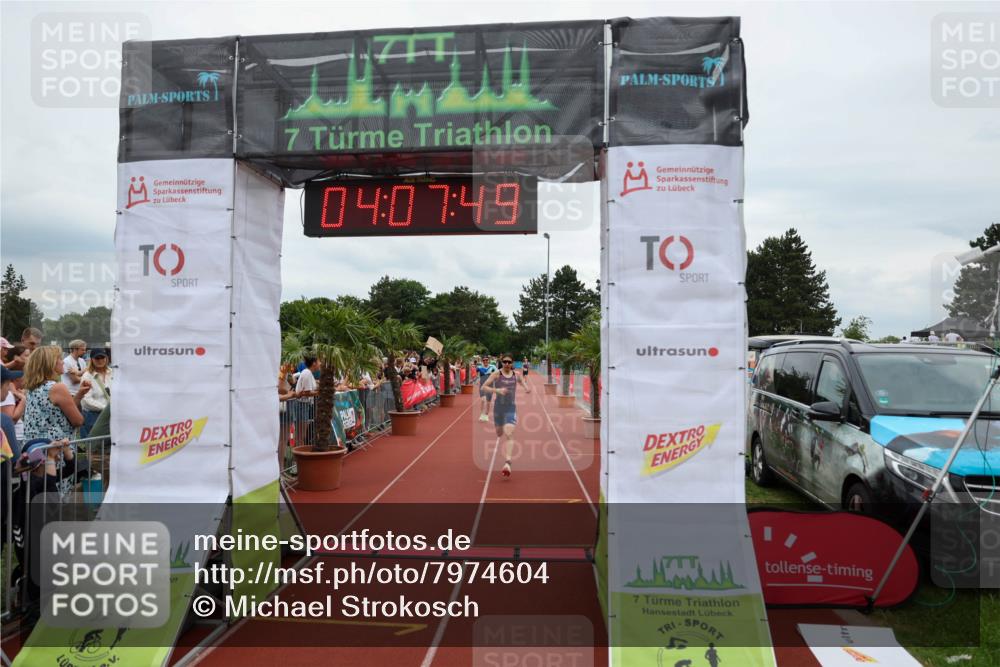 15.06.2025 - 7 Türme Triathlon Michael Strokosch http://msf.ph/oto/7974604 15.06.2025 14:07:49 Ziel 624, 853 meine-sportfotos.de