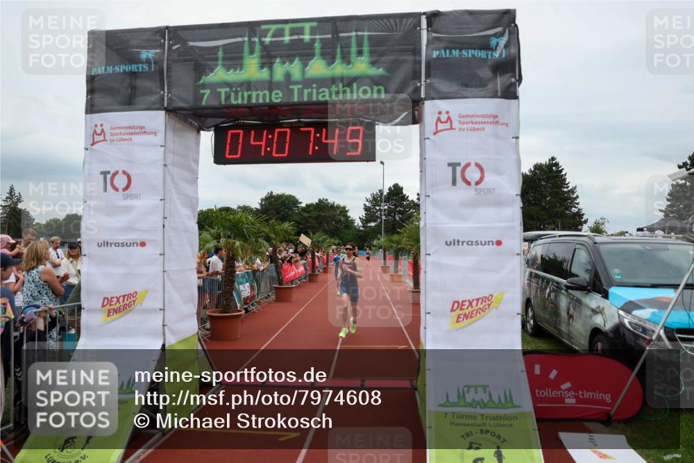 15.06.2025 - 7 Türme Triathlon Michael Strokosch http://msf.ph/oto/7974608 15.06.2025 14:07:49 Ziel 624, 853 meine-sportfotos.de