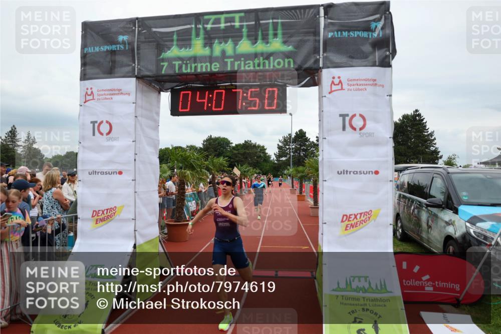 15.06.2025 - 7 Türme Triathlon Michael Strokosch http://msf.ph/oto/7974619 15.06.2025 14:07:50 Ziel 624, 853 meine-sportfotos.de