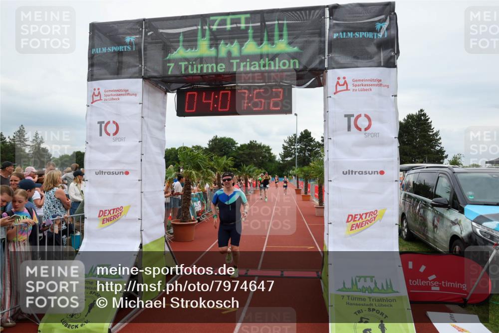 15.06.2025 - 7 Türme Triathlon Michael Strokosch http://msf.ph/oto/7974647 15.06.2025 14:07:52 Ziel 565, 624, 853 meine-sportfotos.de