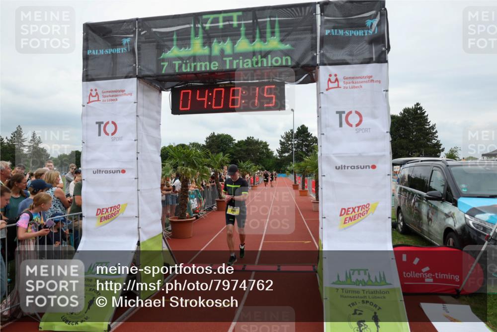 15.06.2025 - 7 Türme Triathlon Michael Strokosch http://msf.ph/oto/7974762 15.06.2025 14:08:15 Ziel 899 meine-sportfotos.de