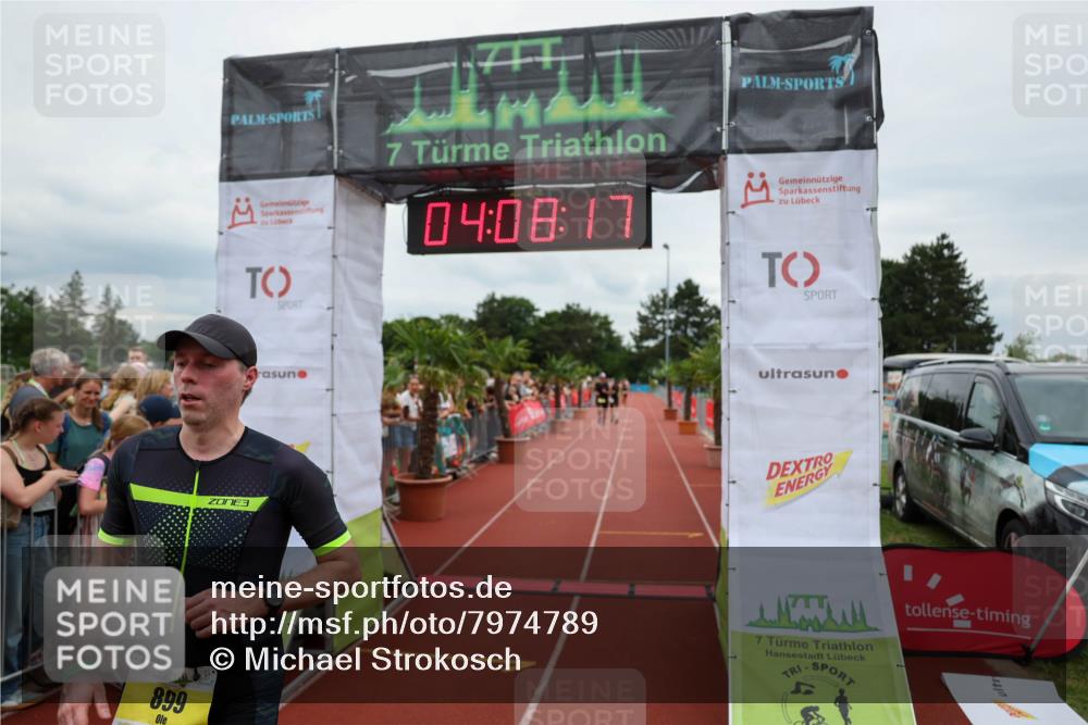 15.06.2025 - 7 Türme Triathlon Michael Strokosch http://msf.ph/oto/7974789 15.06.2025 14:08:17 Ziel 899, 1127 meine-sportfotos.de