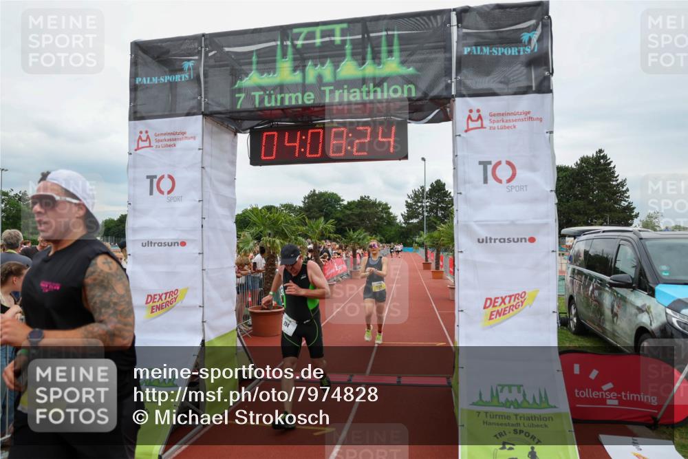 15.06.2025 - 7 Türme Triathlon Michael Strokosch http://msf.ph/oto/7974828 15.06.2025 14:08:23 Ziel 194, 899, 1127, 1138 meine-sportfotos.de