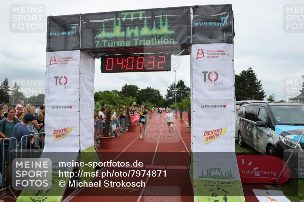 15.06.2025 - 7 Türme Triathlon Michael Strokosch http://msf.ph/oto/7974871 15.06.2025 14:08:32 Ziel 541, 1147 meine-sportfotos.de