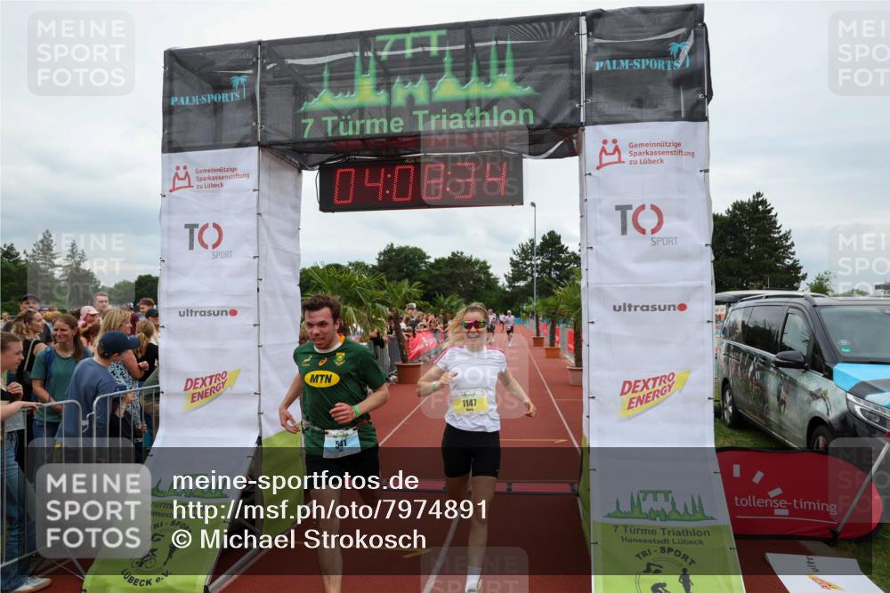 15.06.2025 - 7 Türme Triathlon Michael Strokosch http://msf.ph/oto/7974891 15.06.2025 14:08:33 Ziel 541, 1147 meine-sportfotos.de