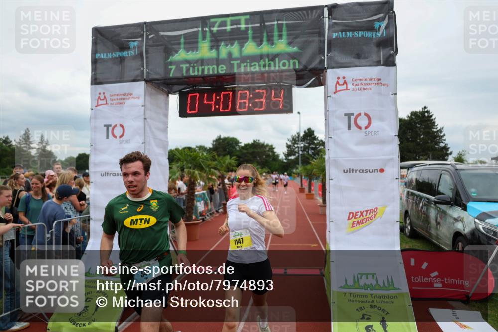 15.06.2025 - 7 Türme Triathlon Michael Strokosch http://msf.ph/oto/7974893 15.06.2025 14:08:34 Ziel 541, 1147 meine-sportfotos.de