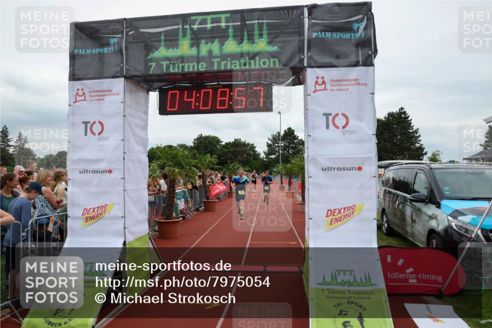 15.06.2025 - 7 Türme Triathlon Michael Strokosch http://msf.ph/oto/7975054 15.06.2025 14:08:57 Ziel 583, 717, 860 meine-sportfotos.de
