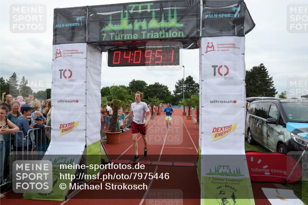 15.06.2025 - 7 Türme Triathlon Michael Strokosch http://msf.ph/oto/7975446 15.06.2025 14:09:51 Ziel 199, 459, 787, 972, 1007, 1082 meine-sportfotos.de