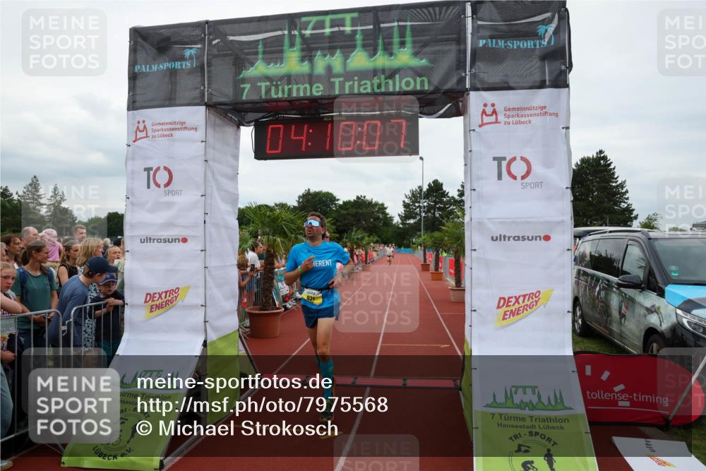 15.06.2025 - 7 Türme Triathlon Michael Strokosch http://msf.ph/oto/7975568 15.06.2025 14:10:07 Ziel 392, 921, 1059 meine-sportfotos.de