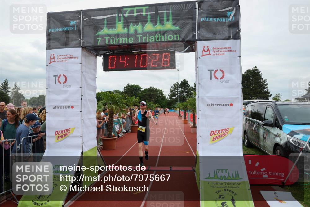 15.06.2025 - 7 Türme Triathlon Michael Strokosch http://msf.ph/oto/7975667 15.06.2025 14:10:27 Ziel 1154 meine-sportfotos.de