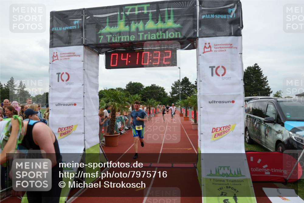 15.06.2025 - 7 Türme Triathlon Michael Strokosch http://msf.ph/oto/7975716 15.06.2025 14:10:32 Ziel 661, 990, 1154, 1184 meine-sportfotos.de