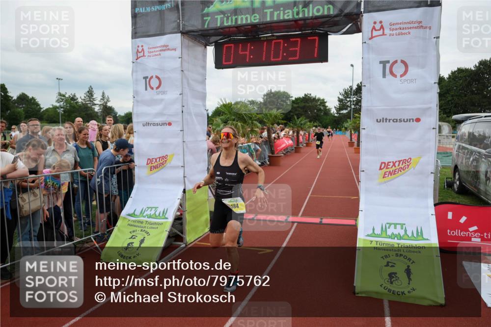 15.06.2025 - 7 Türme Triathlon Michael Strokosch http://msf.ph/oto/7975762 15.06.2025 14:10:36 Ziel 661, 990, 1157, 1184 meine-sportfotos.de