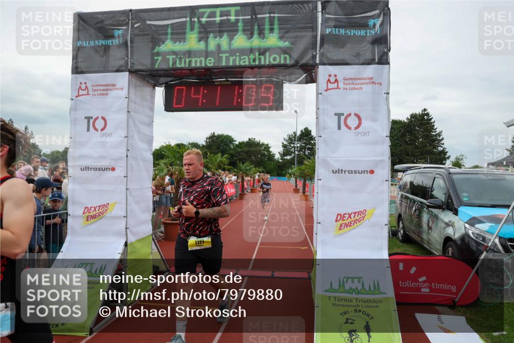 15.06.2025 - 7 Türme Triathlon Michael Strokosch http://msf.ph/oto/7979880 15.06.2025 14:11:08 Ziel 363, 944, 1036, 1121 meine-sportfotos.de