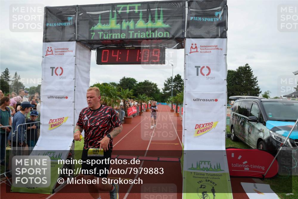15.06.2025 - 7 Türme Triathlon Michael Strokosch http://msf.ph/oto/7979883 15.06.2025 14:11:09 Ziel 363, 944, 1036, 1121 meine-sportfotos.de