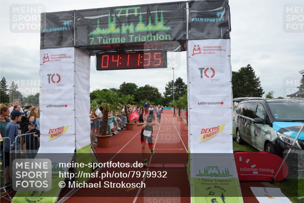 15.06.2025 - 7 Türme Triathlon Michael Strokosch http://msf.ph/oto/7979932 15.06.2025 14:11:35 Ziel 540, 865 meine-sportfotos.de