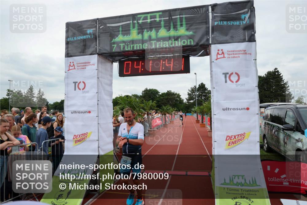15.06.2025 - 7 Türme Triathlon Michael Strokosch http://msf.ph/oto/7980009 15.06.2025 14:11:41 Ziel 443, 540, 543, 865 meine-sportfotos.de