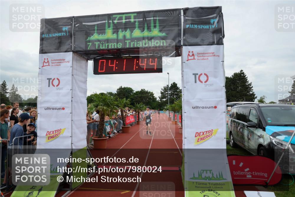 15.06.2025 - 7 Türme Triathlon Michael Strokosch http://msf.ph/oto/7980024 15.06.2025 14:11:43 Ziel 443, 540, 543, 865 meine-sportfotos.de
