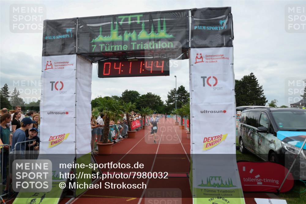 15.06.2025 - 7 Türme Triathlon Michael Strokosch http://msf.ph/oto/7980032 15.06.2025 14:11:43 Ziel 443, 540, 543, 865 meine-sportfotos.de
