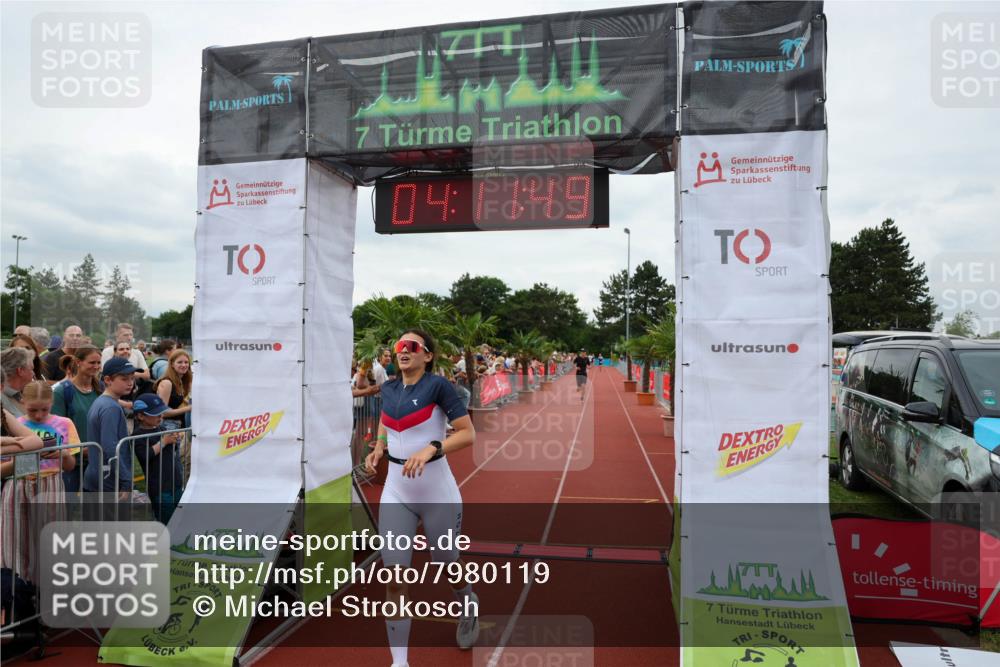 15.06.2025 - 7 Türme Triathlon Michael Strokosch http://msf.ph/oto/7980119 15.06.2025 14:11:49 Ziel 389, 443, 732 meine-sportfotos.de