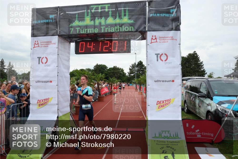 15.06.2025 - 7 Türme Triathlon Michael Strokosch http://msf.ph/oto/7980220 15.06.2025 14:12:00 Ziel 389, 537, 1056 meine-sportfotos.de