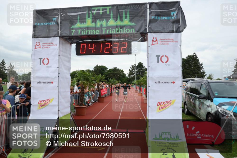 15.06.2025 - 7 Türme Triathlon Michael Strokosch http://msf.ph/oto/7980591 15.06.2025 14:12:31 Ziel 530, 651, 678, 877, 1151 meine-sportfotos.de