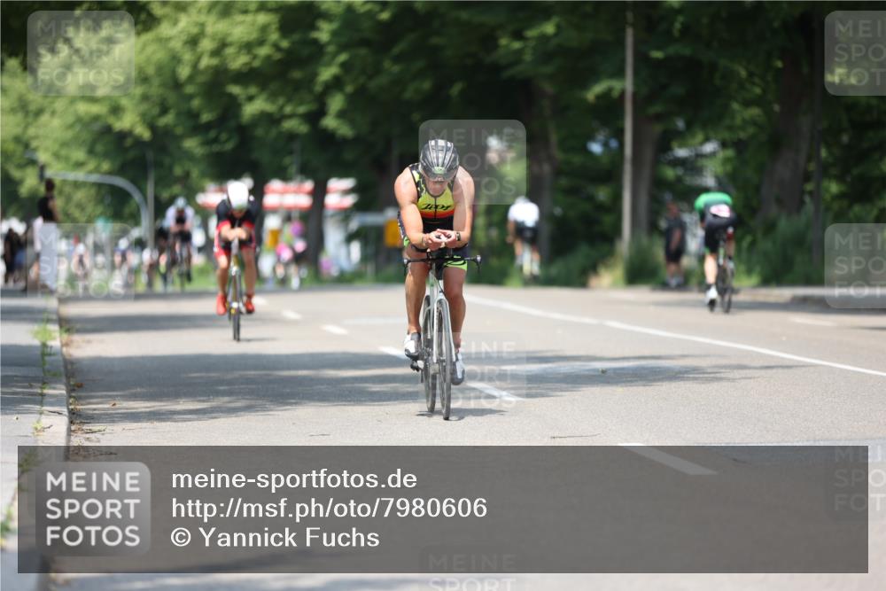 15.06.2025 - 7 Türme Triathlon Yannick Fuchs http://msf.ph/oto/7980606 15.06.2025 12:48:47 Radfahren 530, 540, 629, 651 meine-sportfotos.de