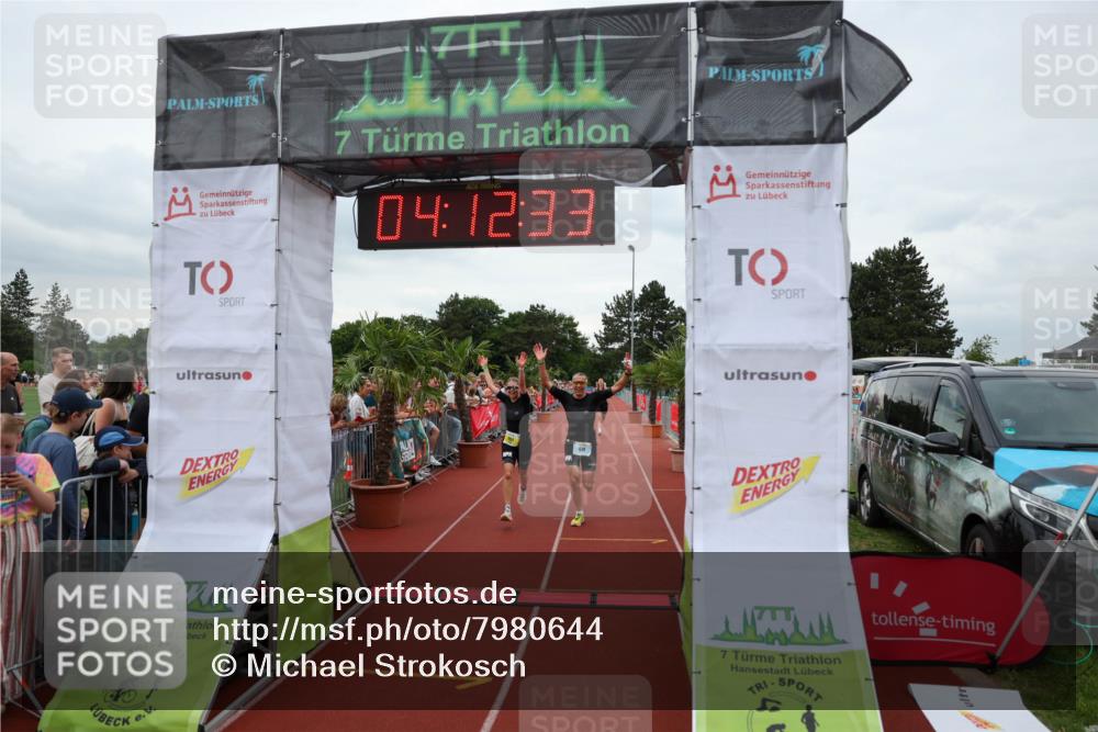 15.06.2025 - 7 Türme Triathlon Michael Strokosch http://msf.ph/oto/7980644 15.06.2025 14:12:33 Ziel 530, 651, 678, 877, 918, 1151 meine-sportfotos.de